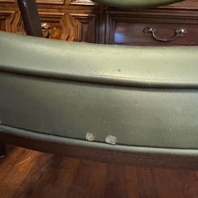 Pair of Mid Century Paoli Chair Company Green Armchairs