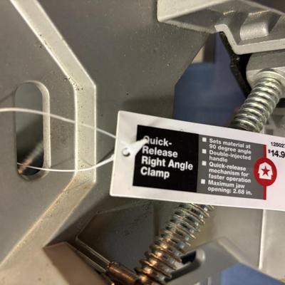 Quick Release Right Angle Clamps