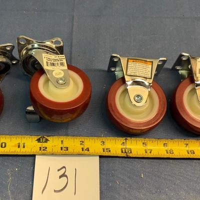 3” Swivel Casters