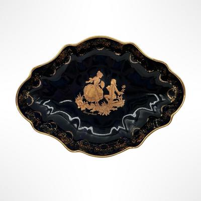 Vintage Limoges Castel France Porcelain Dish