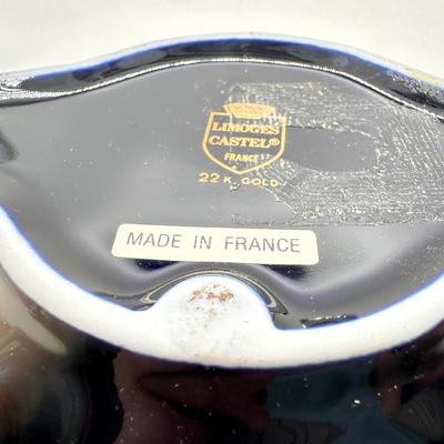 Vintage Limoges Castel France Porcelain Dish