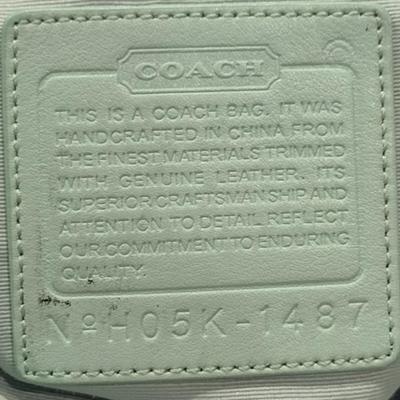 Coach Canvas and Leather Shoulder Bag