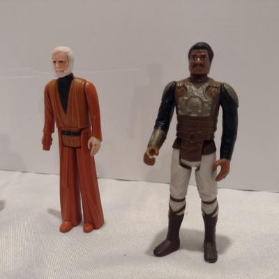 Vintage Star Wars Action Figures- Three Pieces