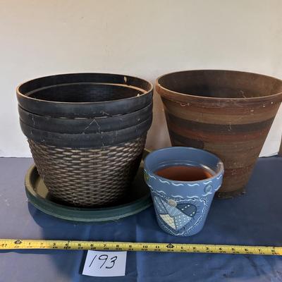 Flower Pot Lot