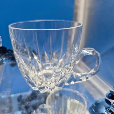 Sale Photo Thumbnail #410: Lead crystal, 11 in this listing 
La Scala pattern, excellent condition 
Retails $70++