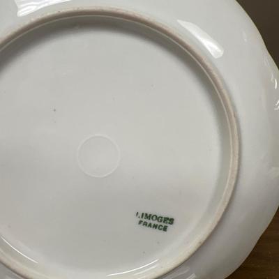Nice Limoges Rose Plate