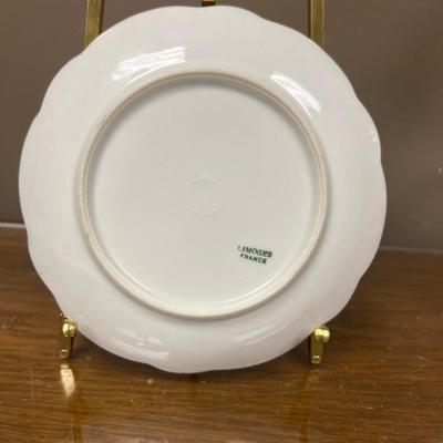 Nice Limoges Rose Plate