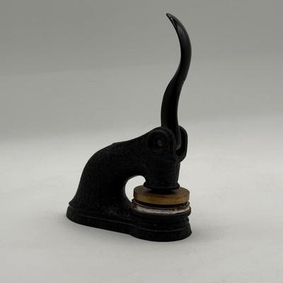 LOT 47L: Vintage Office Items - Stamp, Travel Clock Radio, Denoyer-Geppert Globe Pencil Sharpener, & Letter Openers