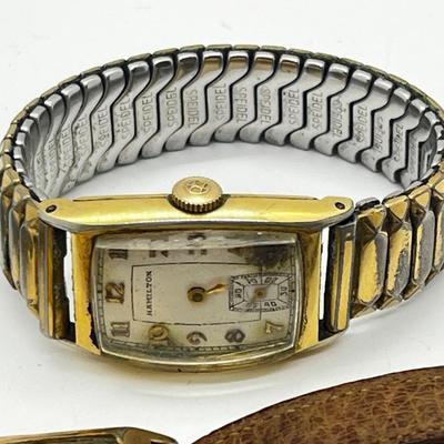 LOT 72J: Vintage Women's Watches - Hamilton, Bulova