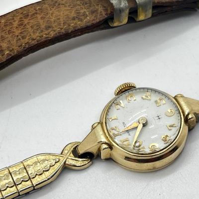 LOT 72J: Vintage Women's Watches - Hamilton, Bulova