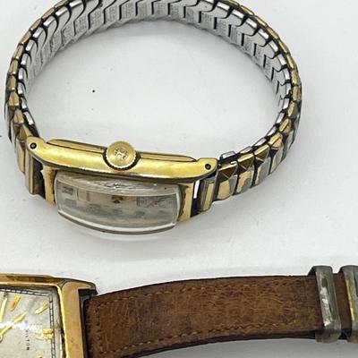 LOT 72J: Vintage Women's Watches - Hamilton, Bulova