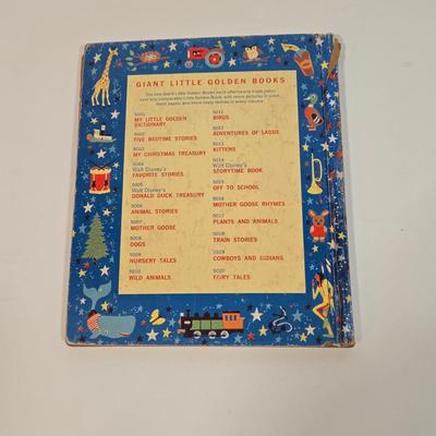 LOT 88D: Vintage Little Golden Books Including Mother Goose & Frosty The Snowman, A Giant Little Golden Book My Christmas Treasury,...