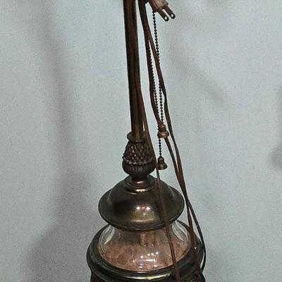 LOT 98L: Vintage Floor Lamp and Two Table Lamps