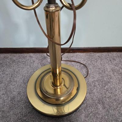 LOT 98L: Vintage Floor Lamp and Two Table Lamps