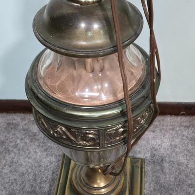 LOT 98L: Vintage Floor Lamp and Two Table Lamps