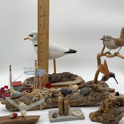 LOT 103D: Collection of Nautical and Bird Art