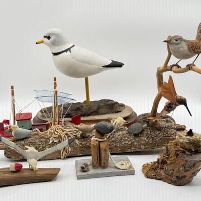 LOT 103D: Collection of Nautical and Bird Art
