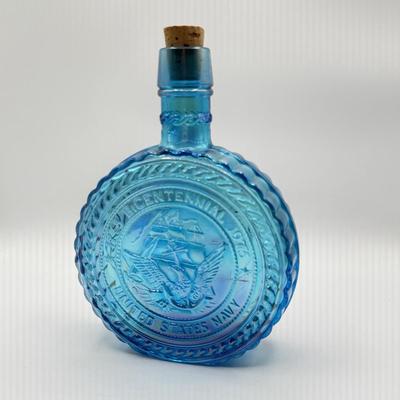 LOT 105D: Collection of Colorful Glass Bottles - Wheaton & more!