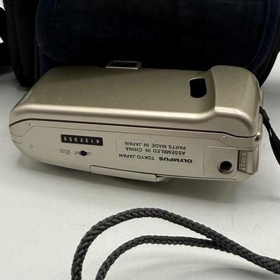 LOT 111D: Collection of Vintage Film Cameras - Olympus & More!