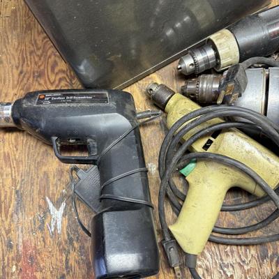 LOT 115G: Collection of Vintage Power Tools - Craftsman & More!