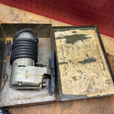LOT 115G: Collection of Vintage Power Tools - Craftsman & More!