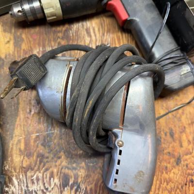 LOT 115G: Collection of Vintage Power Tools - Craftsman & More!