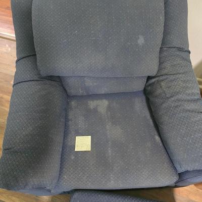 Side chair and ottoman