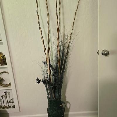 Basket and foilage