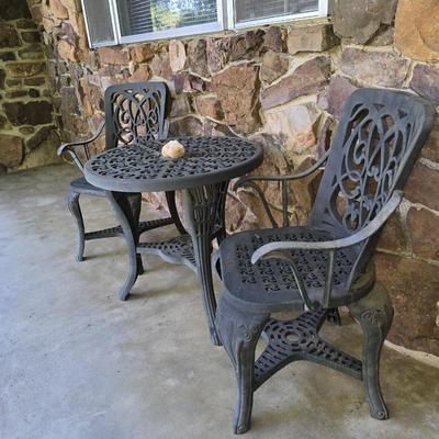 Plastic bistro set