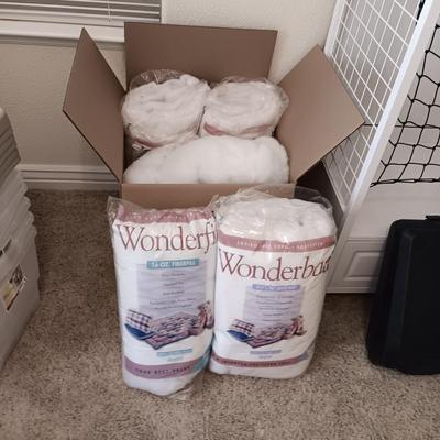 QUILT BATT AND FIBERFILL