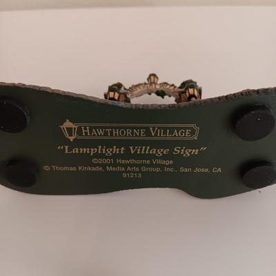 THOMAS KINKADE HAWTHORNE VILLAGE PIECES