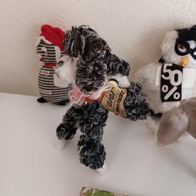 VINTAGE PLUSH TOYS AND BOOKS