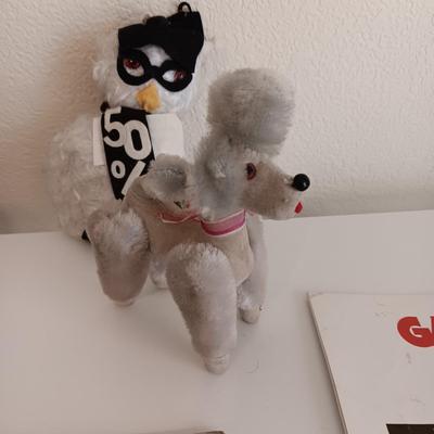 VINTAGE PLUSH TOYS AND BOOKS