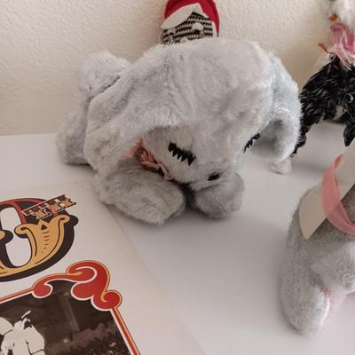 VINTAGE PLUSH TOYS AND BOOKS