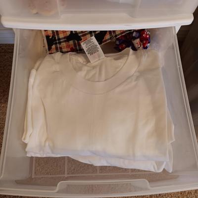 MULTI DRAWER ORGANIZER FILLED WITH CRAFT AND SEWING ITEMS