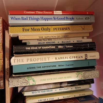 MOSTLY SPIRITUAL BOOKS