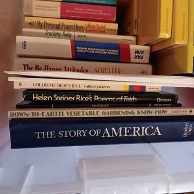 A VARIETY OF BOOKS