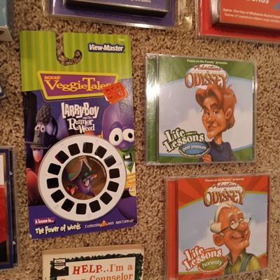 3 HARMONICAS. INSTRUCTION CD/BOOK & CHILDREN'S CD'S AND CASSETTES