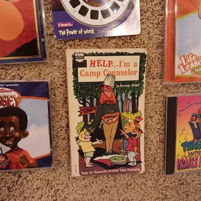 3 HARMONICAS. INSTRUCTION CD/BOOK & CHILDREN'S CD'S AND CASSETTES