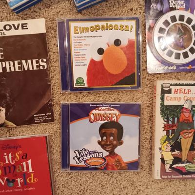 3 HARMONICAS. INSTRUCTION CD/BOOK & CHILDREN'S CD'S AND CASSETTES