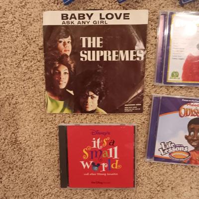 3 HARMONICAS. INSTRUCTION CD/BOOK & CHILDREN'S CD'S AND CASSETTES