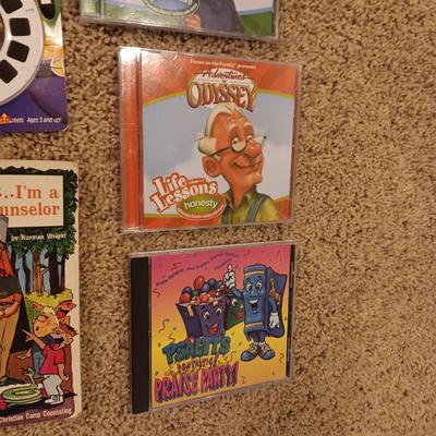 3 HARMONICAS. INSTRUCTION CD/BOOK & CHILDREN'S CD'S AND CASSETTES