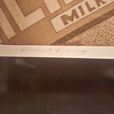 Sale Photo Thumbnail #797: we can't make out the signature. It looks like it was done in 1984 and is 11 of 12 prints.  Good luck on your research…maybe it's worth a lot or it's just an unusual print   either way, it's starting at $1 and has no reserve.