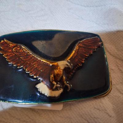Sale Photo Thumbnail #863: Eagle belt buckle