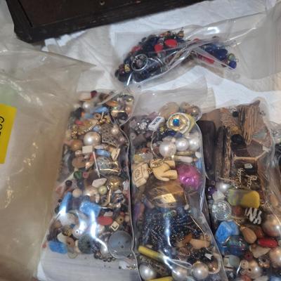 Sale Photo Thumbnail #879: mostly stuff for making jewelry