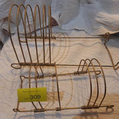 Sale Photo Thumbnail #950: vintage record rack.  - 2 of them