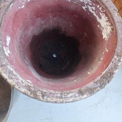 Sale Photo Thumbnail #210: one is pottery the other is plastic.