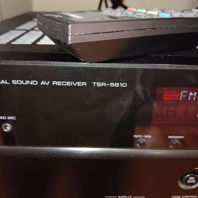 YAMAHA TSR-5810 AV RECEIVER AMPLI-TUNER AUDIO-VIDEO WITH BOX & REMOTE