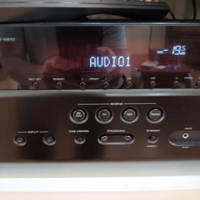 YAMAHA TSR-5810 AV RECEIVER AMPLI-TUNER AUDIO-VIDEO WITH BOX & REMOTE