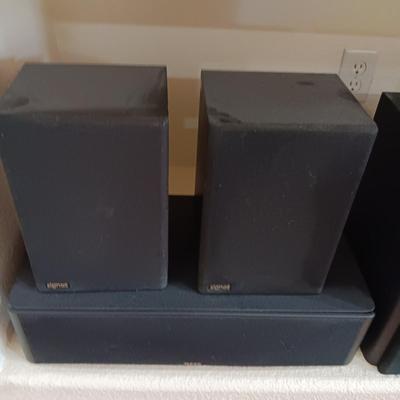 SIGNET SURROUND SOUND SPEAKERS AND MILLER & KREISEL SUBWOOFER